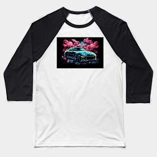 Toyota Supra Cherry Blossom Baseball T-Shirt